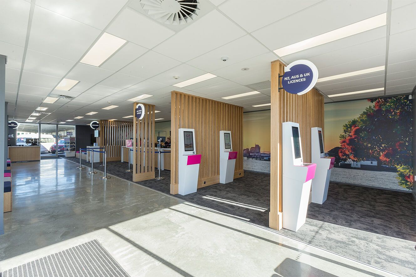 The GO Rentals branch at Auckland Airport
